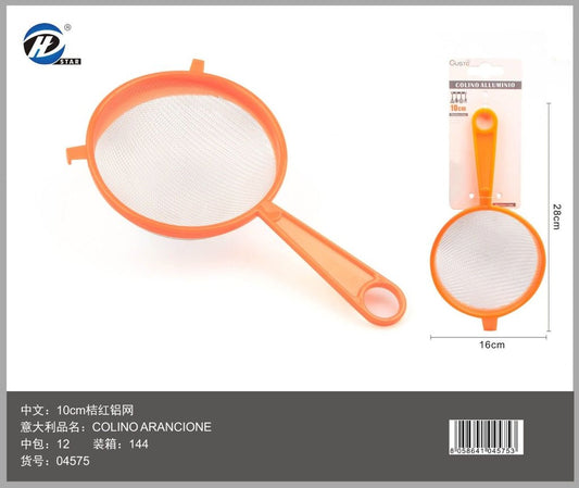 04575 Colino Arancione Alluminio 16Cm