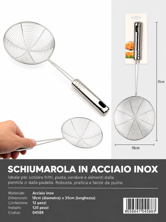 04588 Colino Inox 18Cm