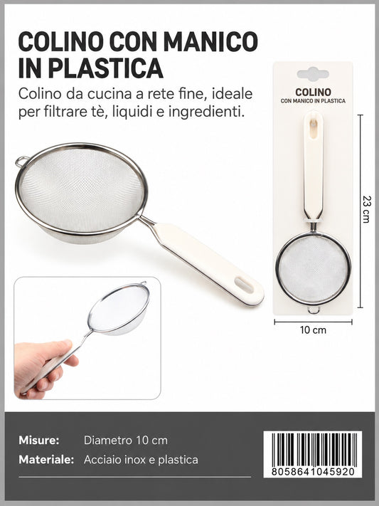 04592 Colino Con Manico In Plastica 10Cm