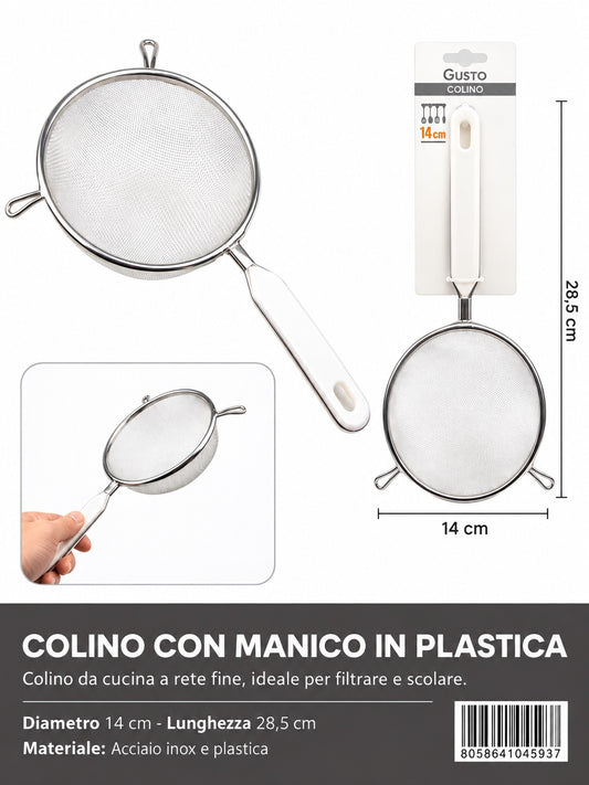 04593 Colino Con Manico In Plastica 14Cm