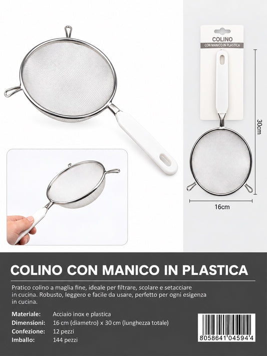 04594 Colino Con Manico In Plastica 16Cm
