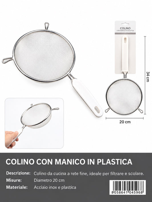 04596 Colino Con Manico In Plastica 20Cm