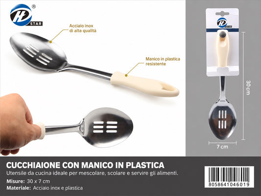 04601 Cucchiaione Con Manico In Plastica
