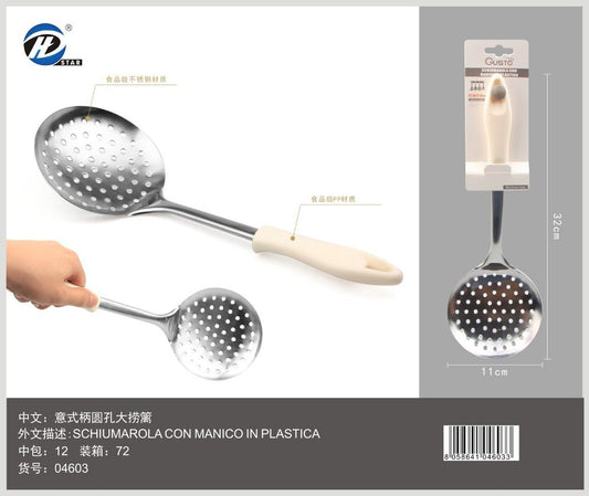 04603 Schiumarola Con Manico In Plastica