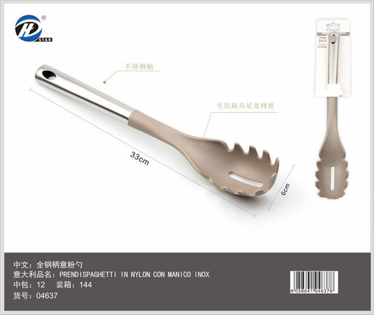 04637 Prendispaghetti In Nylon Con Manico Inox