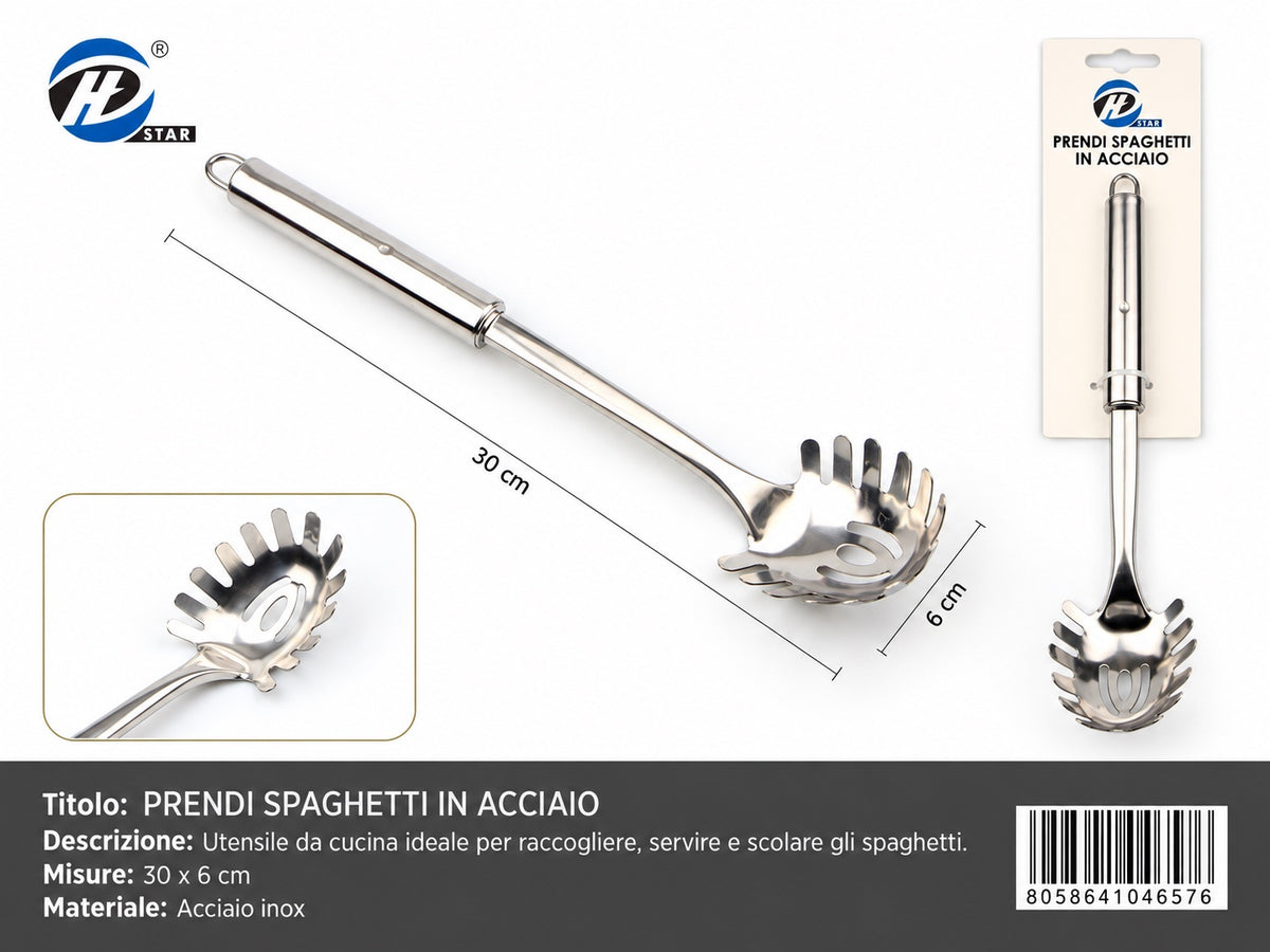 04657 Prendispaghetti In Acciaio
