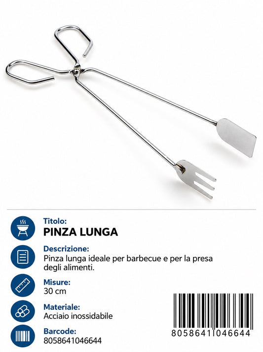 04664 Pinza Lunga 30Cm 1/12 Ct144