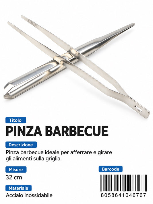 04676 Pinza Barbecue 32Cm 1/12 Ct144