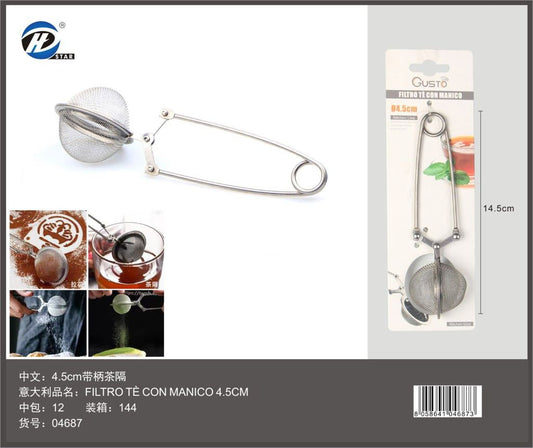 04687 Filtro Te con Manico 4.5cm