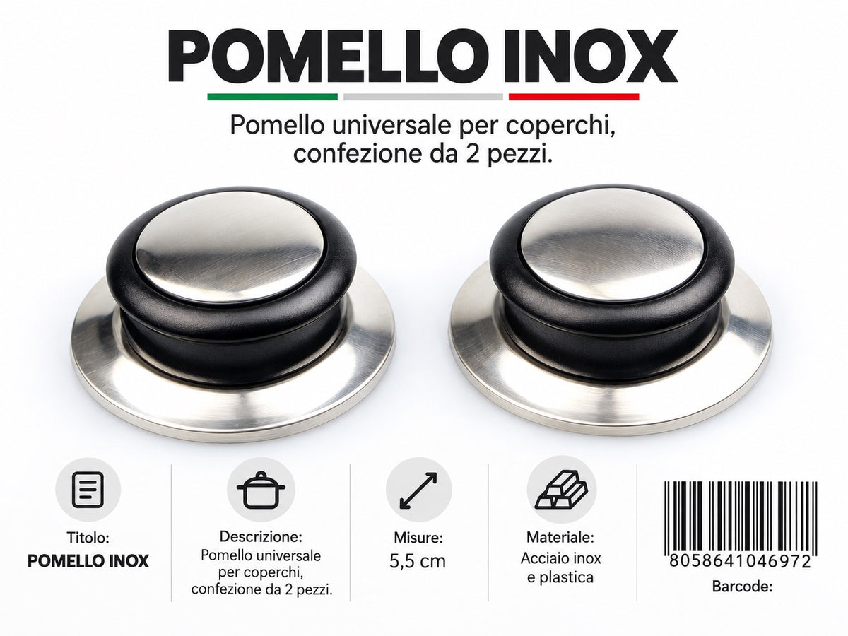 04697 Pomello Inox