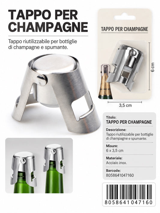 04716 Tappo Per Champagne