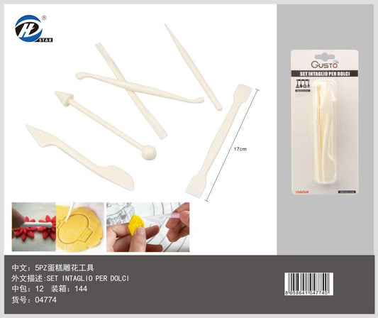 04774 Set Intaglio Per Dolci