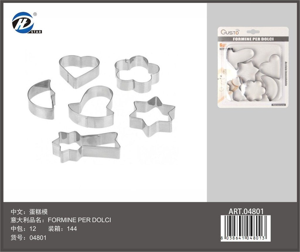 04801 Formine Per Dolci