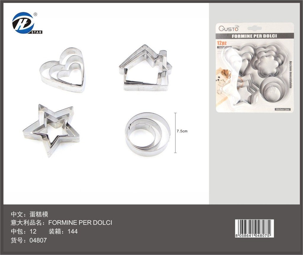 04807 Formine Per Dolci