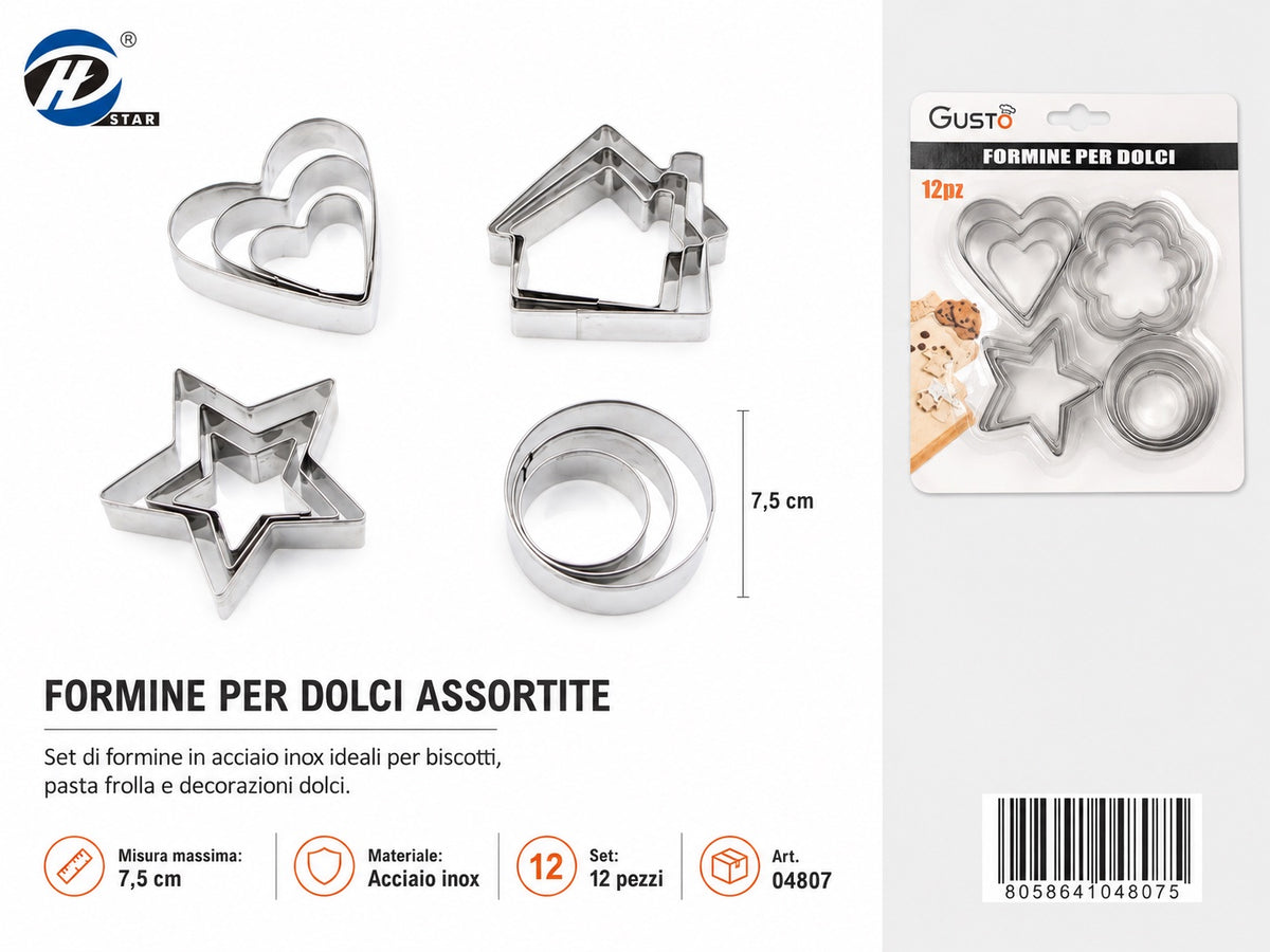 04807 Formine Per Dolci