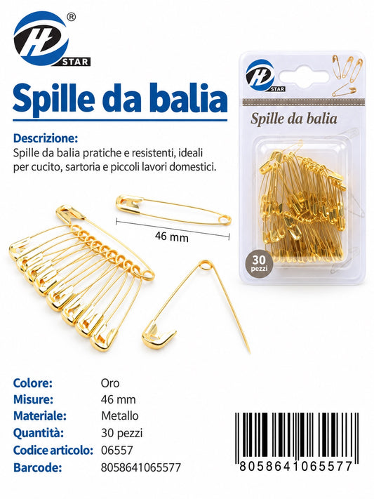 06557 Spille Da Balia 1/12 Ct480