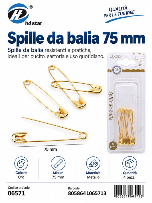 06571 Spille Da Balia 1/12 Ct480