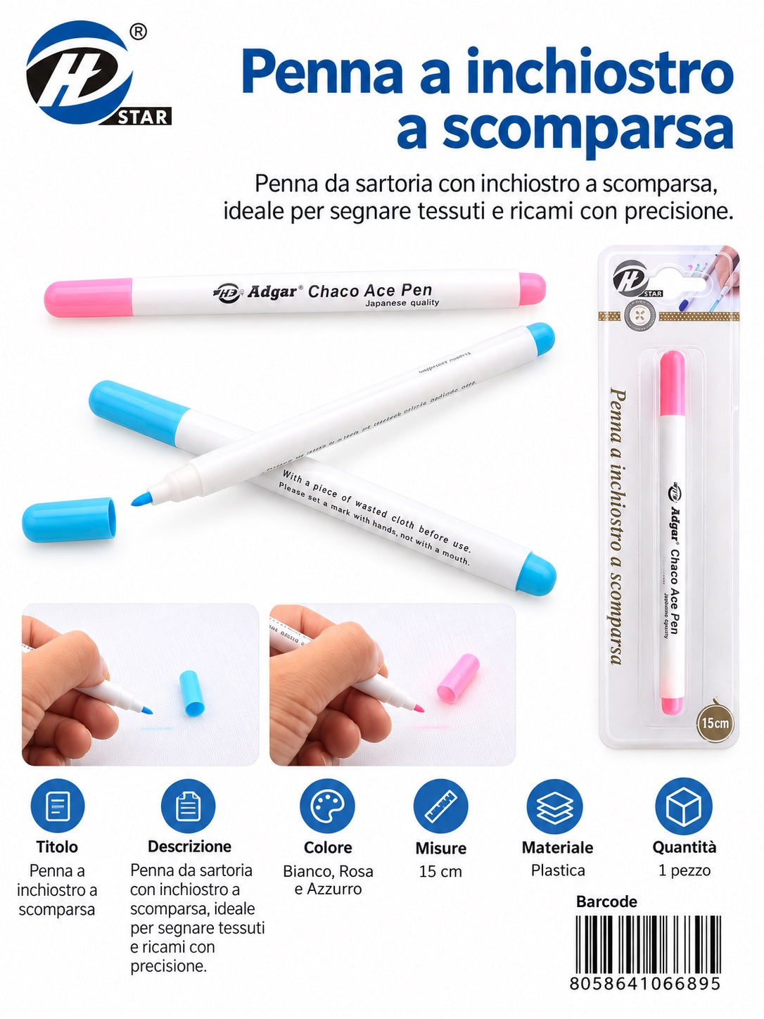 06689 Penna Inchiostro 15Cm