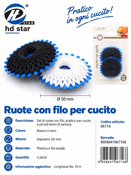 06716 Spilli Da Cucito 1/12 Ct480