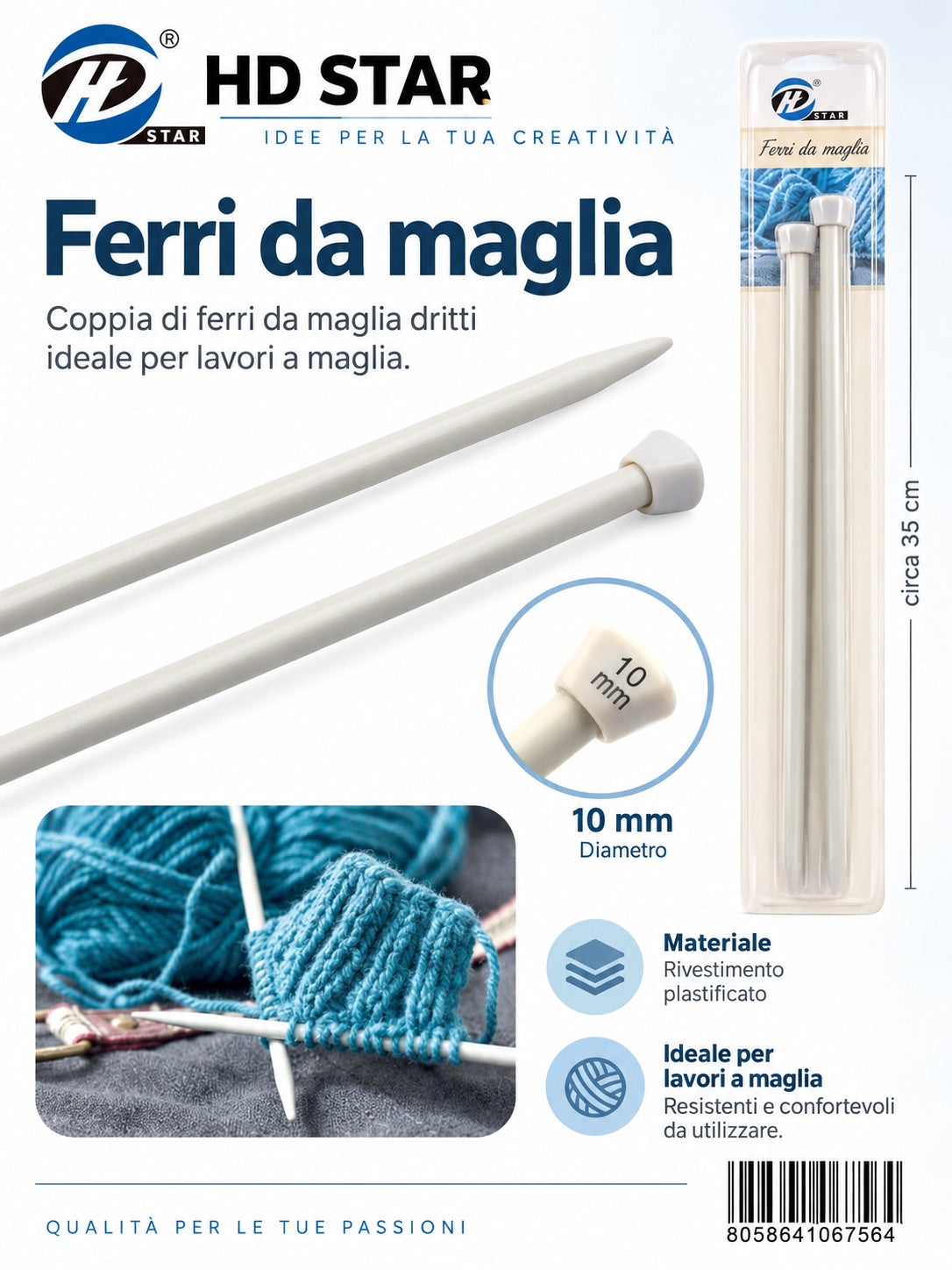 06756 Ferri Da Maglia 1/12 Ct240