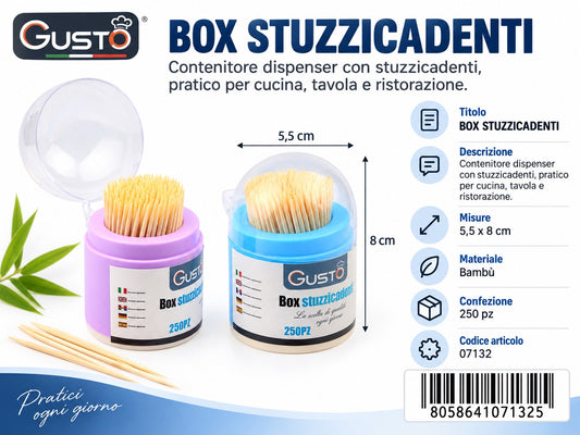 07132 Box Stuzzicadenti