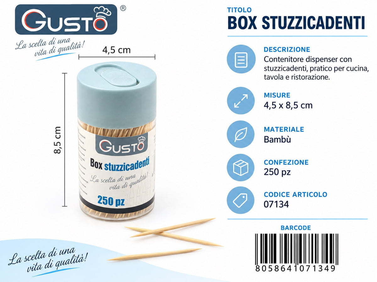 07134 Box Stuzzicadenti
