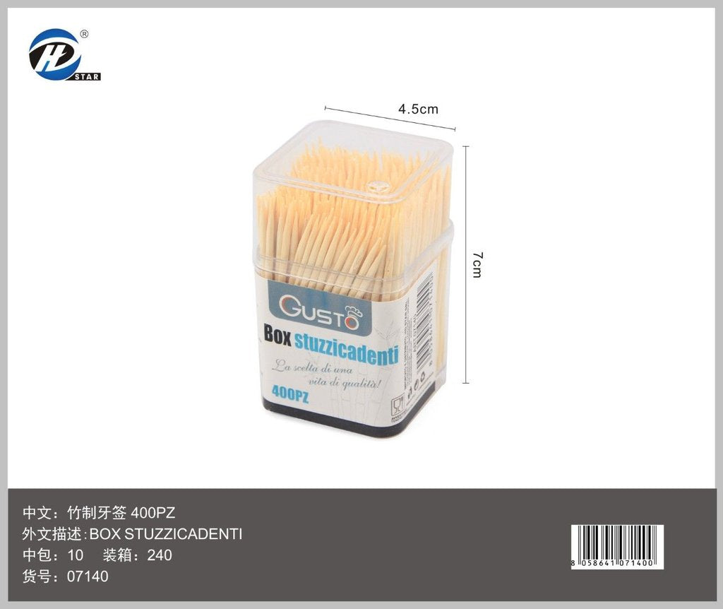 07140 Box Stuzzicadenti