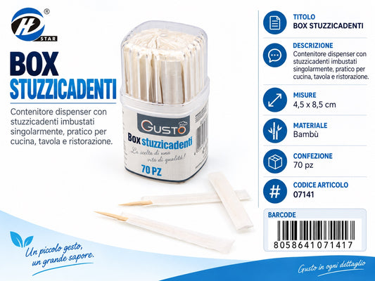 07141 Box Stuzzicadenti