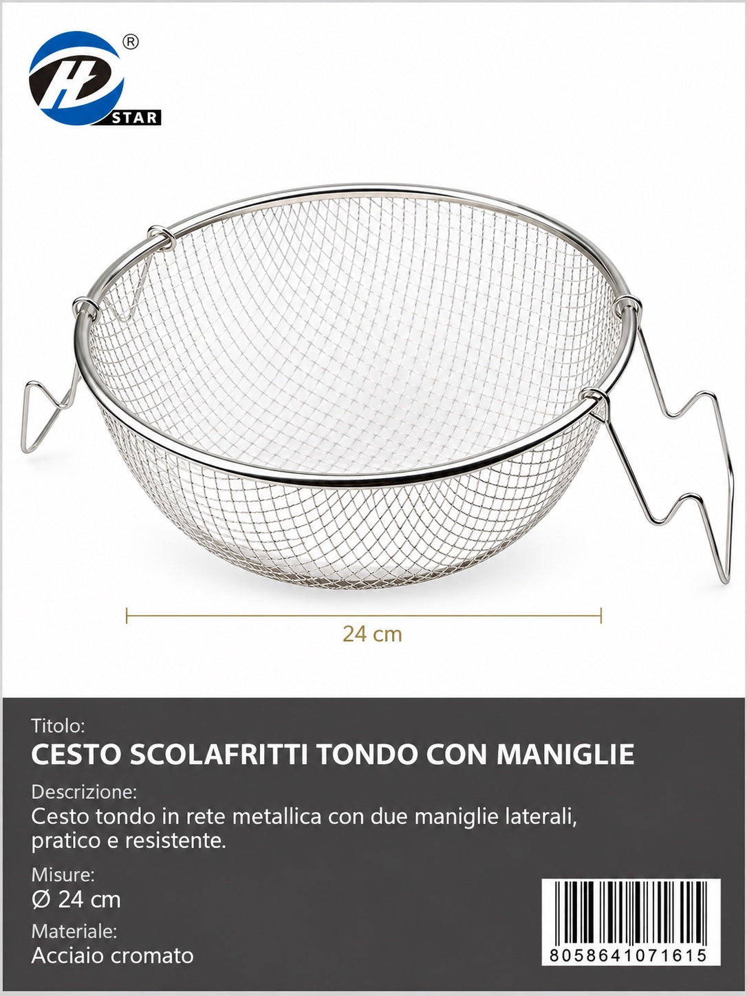 07161 Cesto Scolafritti