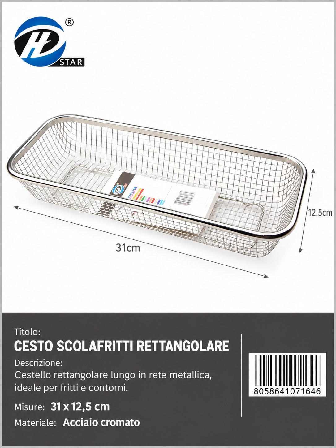 07164 Cesto Scolafritti