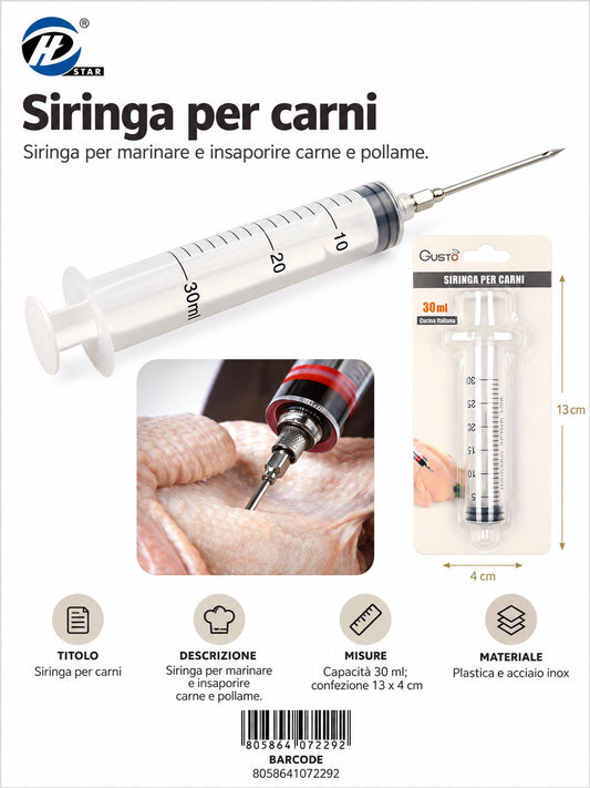 07229 Siringa Per Carni