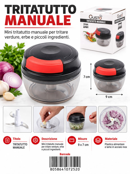 07252 Tritatutto Manuale