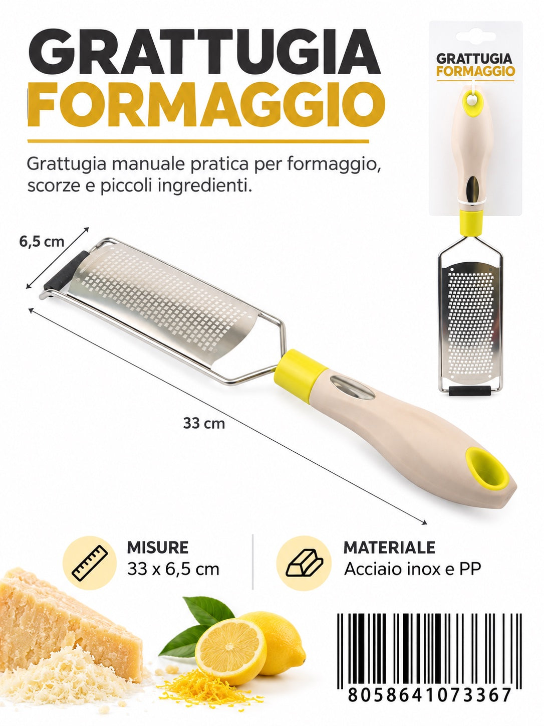 07336 Grattugia Formaggio