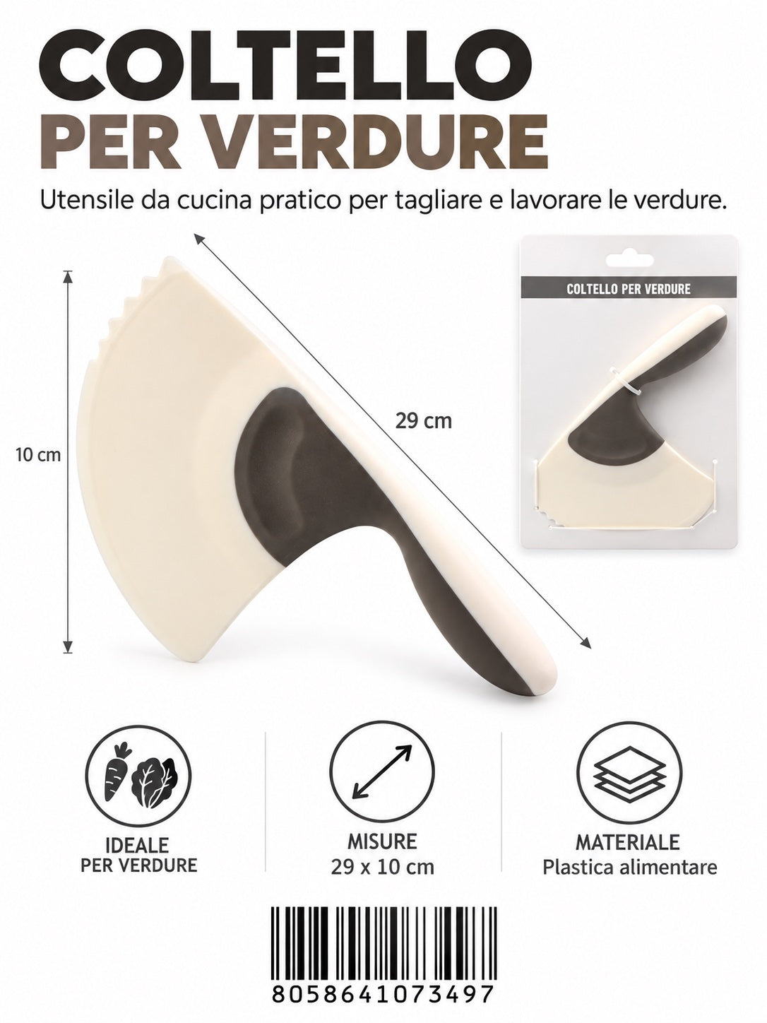 07349 Coltello Per Verdure