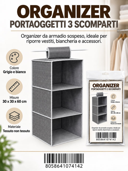 07414 T.Unita Organizer Da Armadio Ct24