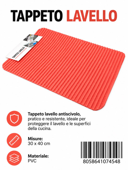 07454 Tappeto Lavello 30*40Cm 1/12 Ct 144