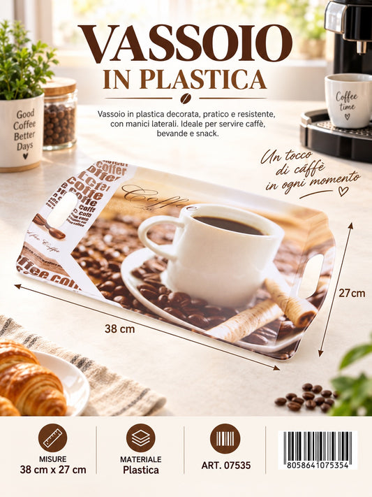 07535 Vassoio Di Plastica