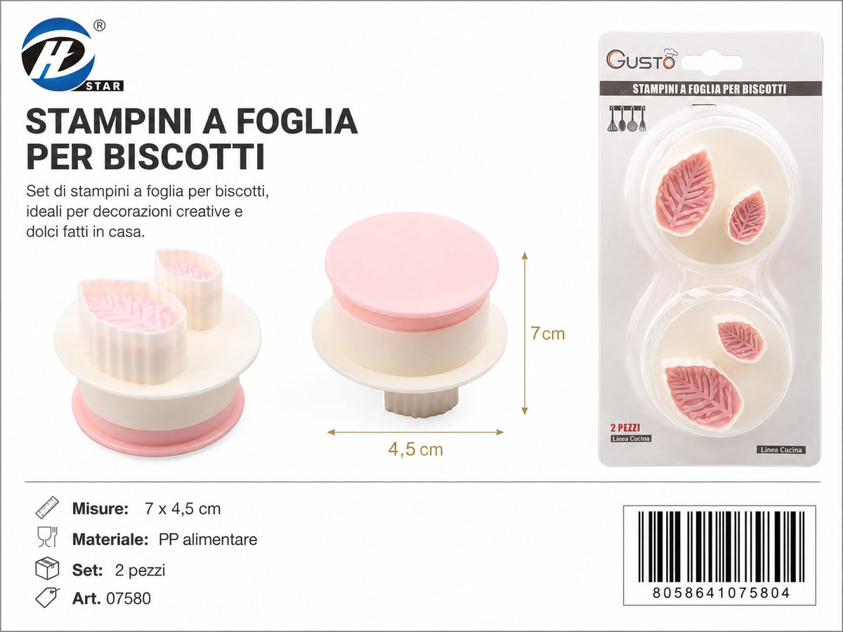 07580 Stampini Per Biscotti