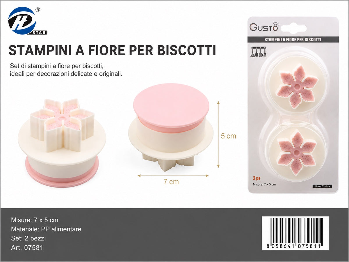 07581 Stampini Per Biscotti