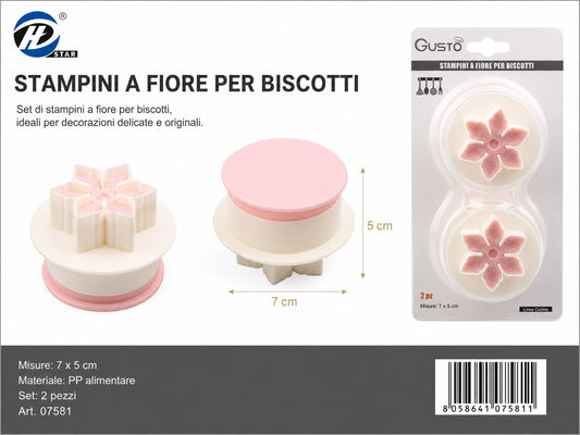 07581 Stampini Per Biscotti