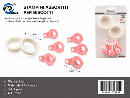 07585 Stampini Per Biscotti