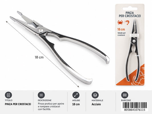07611 Pinza Per Crostacei