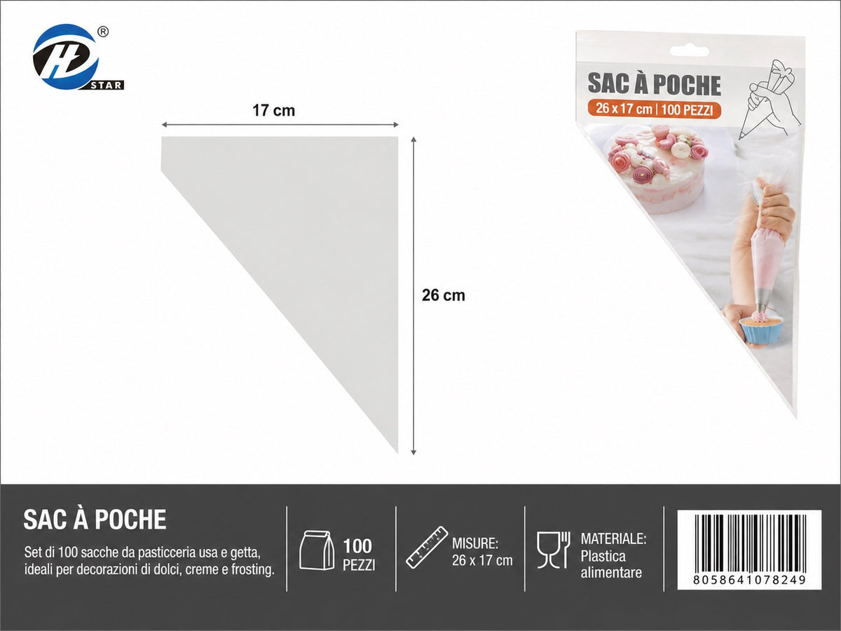 07824 Sac A Poche Monouso 1/12 Ct144