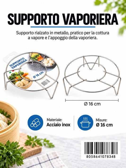 07834 Supporto Vaporiera