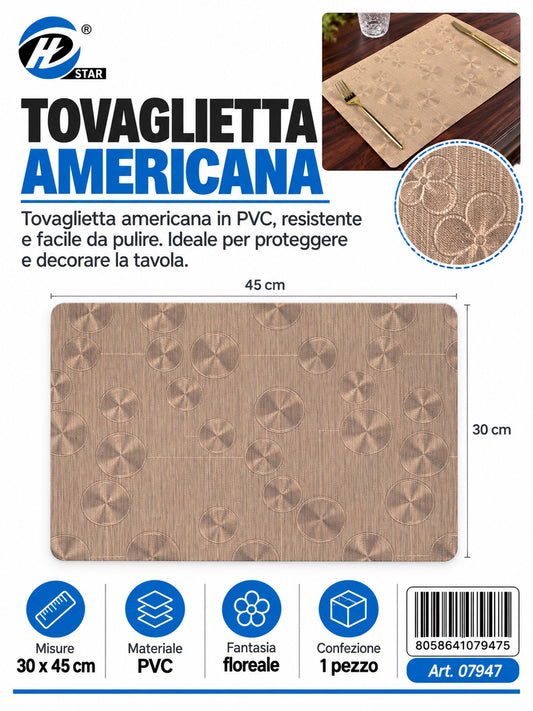 07947 Tovaglietta Americana 30*45Cm 1/12 Ct144