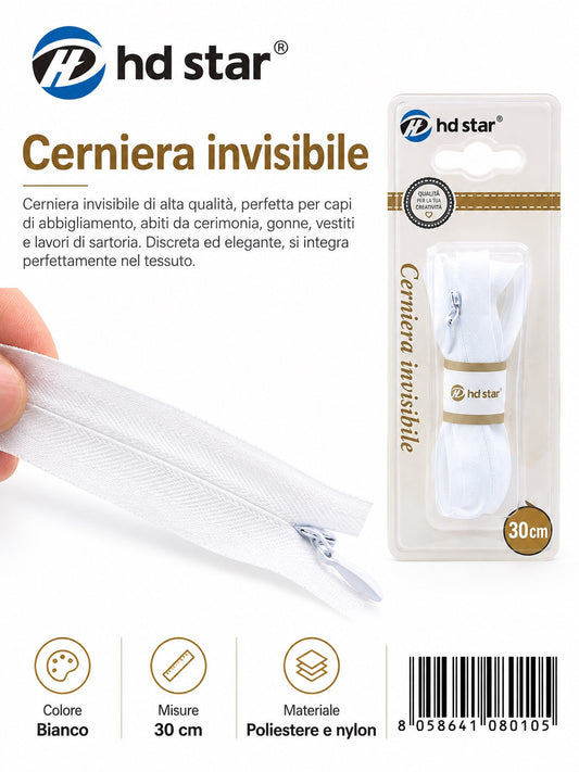 08010 Cerniera A Lampo 1/12 Ct240