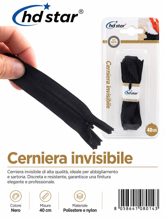 08014 Cerniera A Lampo 1/12 Ct240
