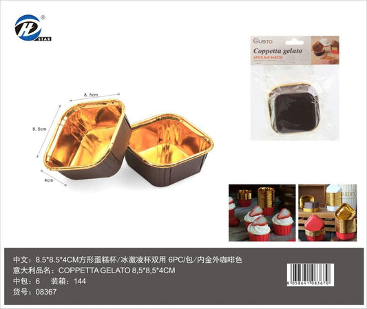 08367 Coppetta Gelato 8,5*8,5*4Cm
