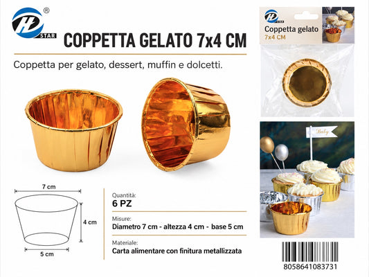08373 Coppetta Gelato 7*4Cm