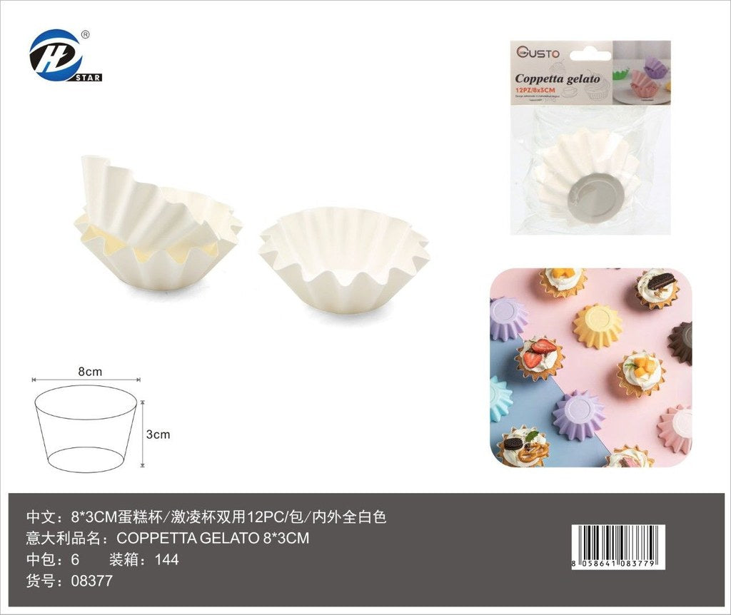 08377 Coppetta Gelato 8*3Cm